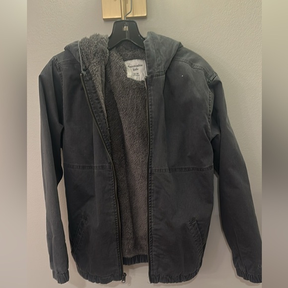 abercrombie kids Other - Abercrombie Kids Black Hooded Jacket